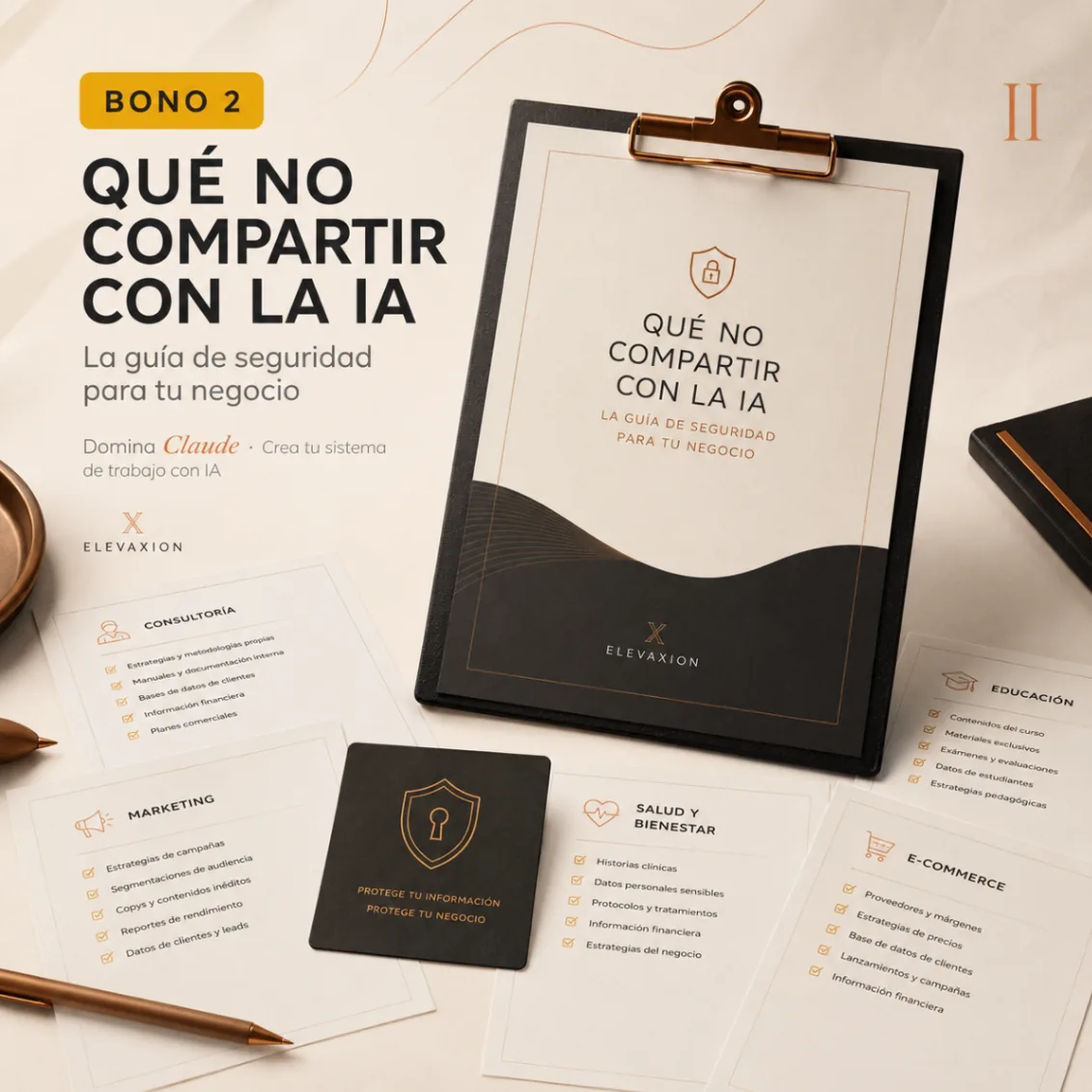 Bono 2 — Qué NO compartir con la IA
